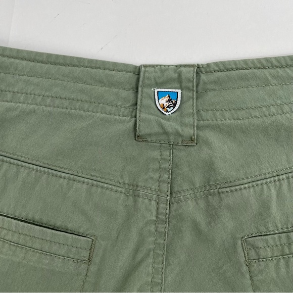 Kuhl Spire Shorts Women’s 2 Olive Green Pockets Hiking Outdoor - Picture 14 of 14